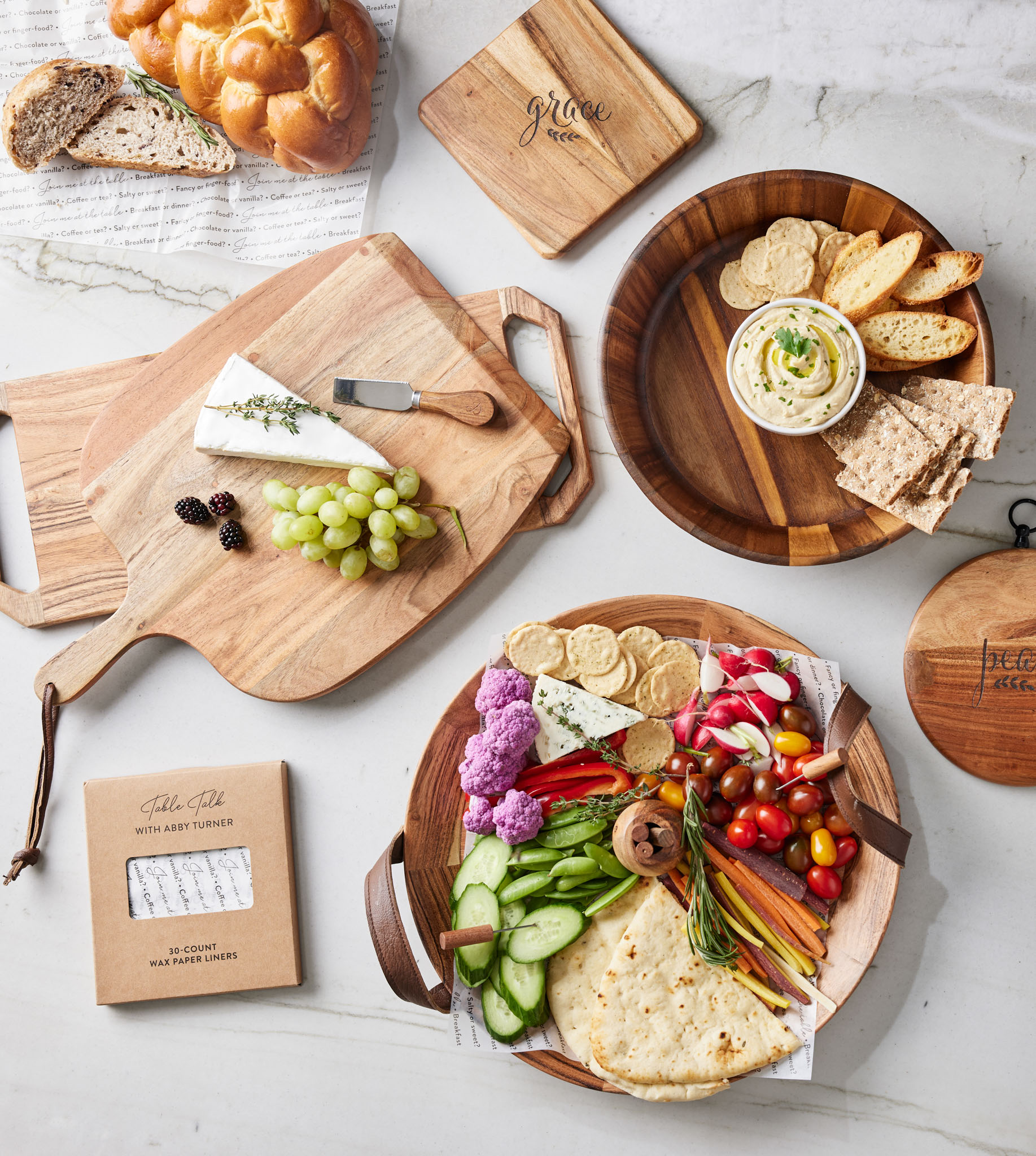 Mary and Martha charcuterie boards